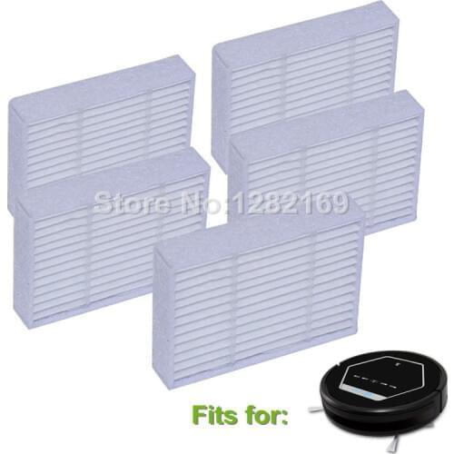 5 pieces/lot Robot HEPA Filter Accessory for RolliBot BL618,Cleanmate s800 Robotic Vacuum Cleaner Parts