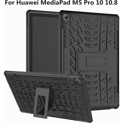 Case For Huawei MediaPad M5 Pro 10 10.8 CMR-AL09 CMR-W09 Cover Heavy Duty 2 in 1 Hybrid Rugged Durable Funda Shell +film+pen