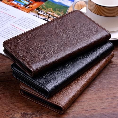 Leather case for Huawei Y6 Y9 Y7 Y3 2019 Y5 II Prime Pro 2018 2017 2016 Business design No Magnet,for Y9 Prime 2019 phone case