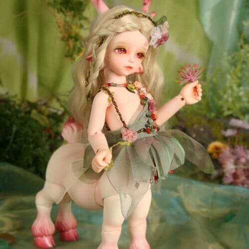 1/6 scale nude BJD kid Elf with face up YOSD Joint doll Resin figure model toy,not include clothes,shoes,wig and other 2217-A