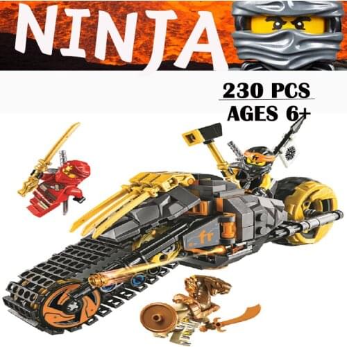 Ninja Series Building Blocks Ninja Bike Model Toy Bricks Japanese Anime Figure Toys Boys Kids Children Toys Gifts