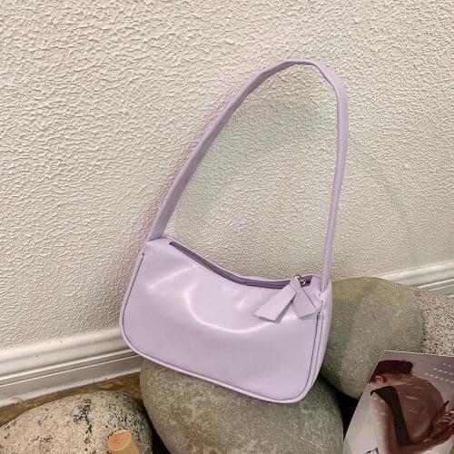 Fashion PU Shoulder Bag Vintage Handbag Hobos Bag for Women Leather Female Shoulder Totes Subaxillary Mini Bolsa Bolsa Feminina