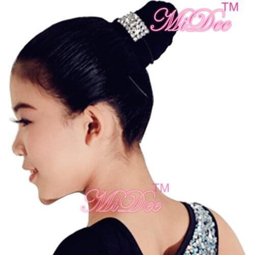 Fashion Women Dance Costumes Accessories Hair Bands Ponytail Holder Ribbon Headband Barrette Elastics For Hair