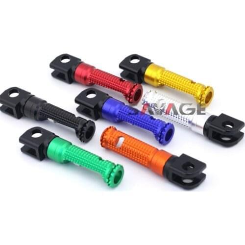 Front Foot Pegs Adapters For KAWASAKI Z1000SX Z1000 Z750 Z750S ZR-7S 2003-2020 2017 2018 2019 Motorcycle Accessories Footrests