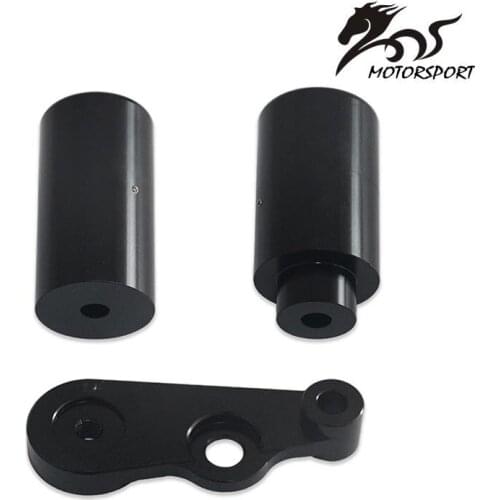 Fits for 2006-2009 Suzuki GSXR 600 750 NO CUT Aluminum Bracket Body and Slider Tips