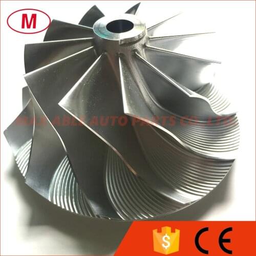 S400 171691 74.53/101.44mm 11+0 blades Forward Racing Turbo Billet compressor wheel/Aluminum 2618/Milling wheel for turbocharger