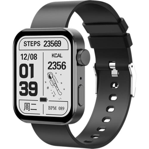 NK20 Smart Watch BT Call 1.72 Inch HD Multi-Touch Screen Heart Rate Temperature Test Sport Smartwatch for Android IOS