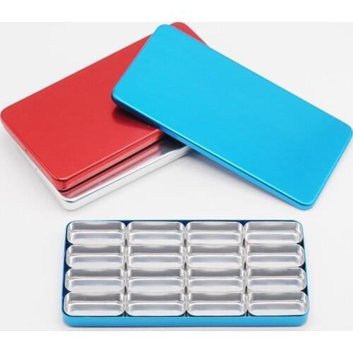 16 Racks Dental Box for Bur H /K Files Holder Block Sterilizer Case Disinfection Endo Dentist Lab Supplies