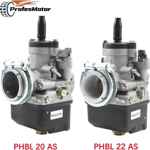 Universal Racing Carburetor R2706/R2707 20mm/22mm PHBL 20AS PHBL 22AS Dellorto Carb Carburetor 2 Stroke 50-250cc