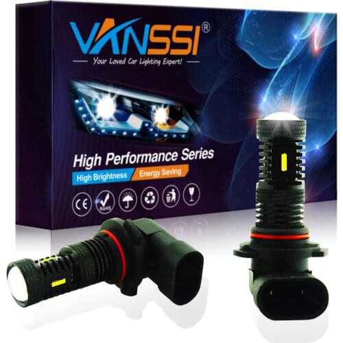 VANSSI 2400 Lumens H10 9145 LED Fog Lights Bulbs H10 9140 9040 9045 PY20D LED Bulbs Super Bright High Power CSP Chip 6000k White