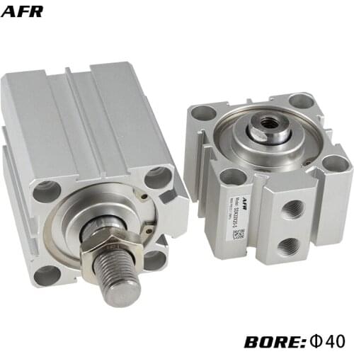 AFR BRAND Air actuator compact double acting pneumatic cylinder Female/male thread bore 12mm stroke SDA12X5/10/20/25/30