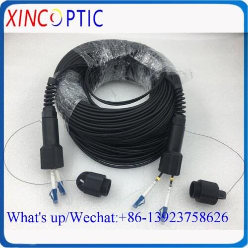 150M,2C,G657A,3.0mm,150Mtrs 2C SM MM OM2 PDLC ST FC SC FTTA DVI LC-LC Fiber Optic Armored LSZH Cable Patch Cord Jumper Connector