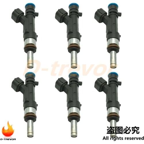 6pcs OEM 0280158053 06E133551 Fuel injectors Nozzle for 2004-2008 AUDI A6 2.4L