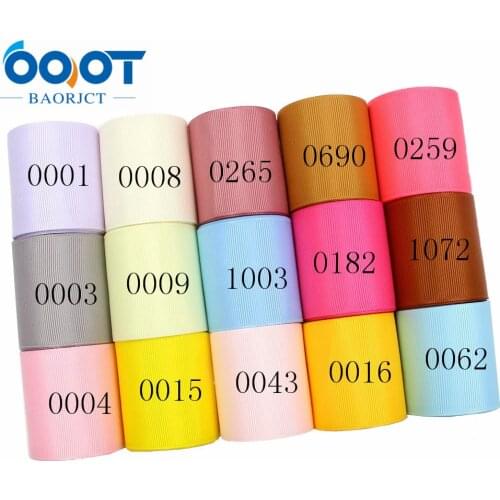 18-50-1 2'' 50mm Solid Color Grosgrain Ribbon 10yds/lot,DIY handmade bow Festival Gift Packaging Party Birthday Accessories