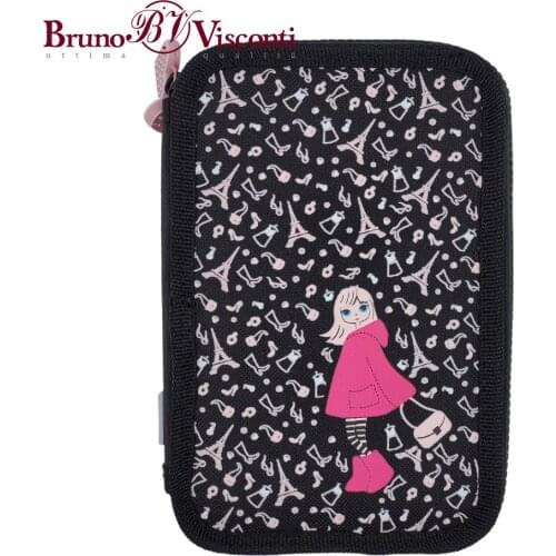 BRUNO VISCONTI Black Pencil Cases