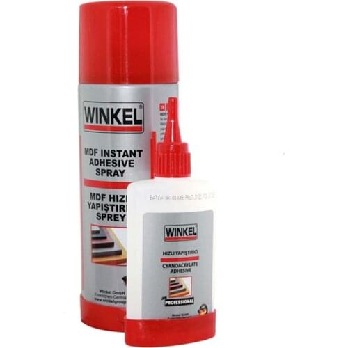 Cyanoacrylate Activator 400Ml + 100 Gr Fast Adhesive MDF Rubber Leather Marble