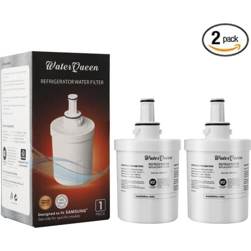 Replace Samsung Products DA29-00003F DA29-00003G DA29-00003B DA29-00003A Aqua-Pure Plus Refrigerator Water Filter 2 Packs