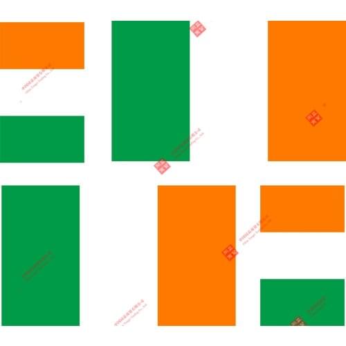 Interesting 4x Sticker Adesivo Adesivi Decal Decals Vinyl Auto Moto Bandiera Irlanda Racing Helmet Stickers