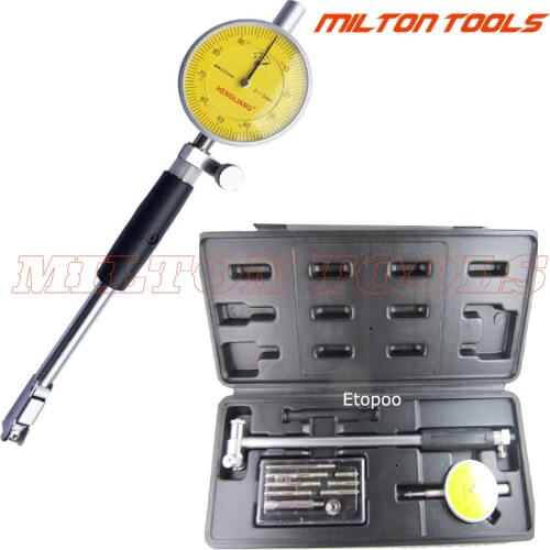 50-160mm Dial bore gauge Hole Diameter Measuring gauge Inside diameter Scale Cylinder volume meter Dial indicator