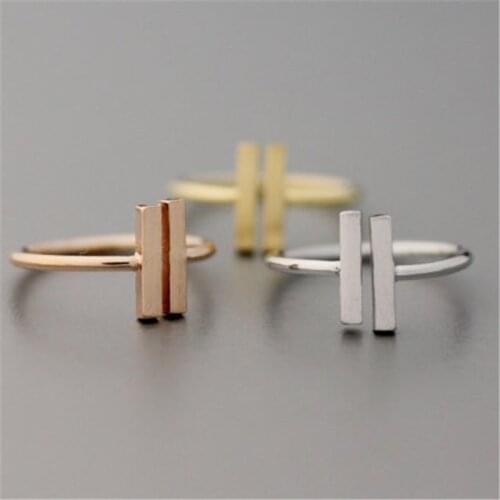 Fashion Unique Bar rings -color rings for women color