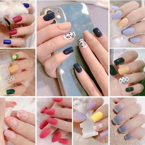 Nail stickers, wear nails, finished products, removable nail stickers
