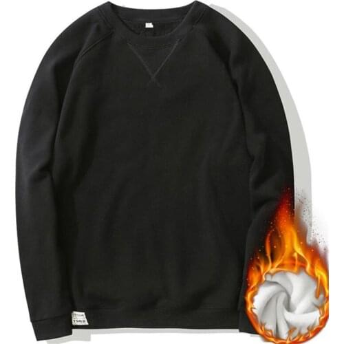 Couple Hoodies Sweatshirt Fleece Cotton Tracksuit male Sweatshirt Winter Casual Loose Jumper