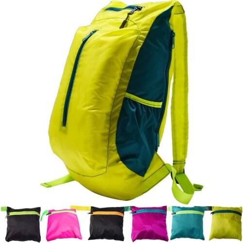 YARWAYER Foldable Daypack,Ultralight Packable Backpack for women girl teens,Durable Packable Hiking Daypack yellow