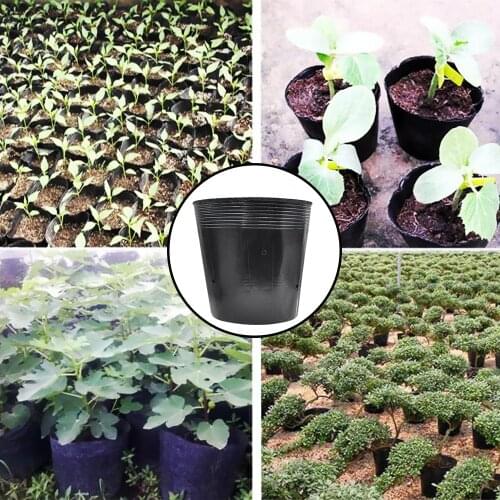 Black color Thicken Chunky Matte Vientiane Basin.plastic flower pots,high quality,succulents pots.round pot,garden supplies