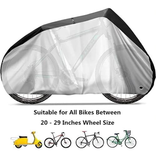 Bike Bicycle Rain Cover Waterproof Heavy Duty Dust Cover Drawstring Storage Bag Bicycle Gear Bicycle Accessories