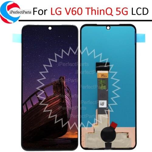6.8'' For LG V60 ThinQ 5G LCD Display Touch Screen Digitizer Assembly For LG V60 ThinQ 5G LM-V600 LCD Display Replacement Parts