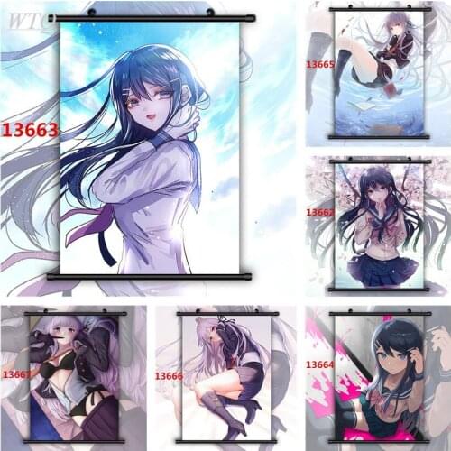 Danganronpa Kirigiri Kyouko Maizono Sayaka Anime Posters Canvas Painting Wall Decor Poster Wall Art Picture Room Decor Home Deco