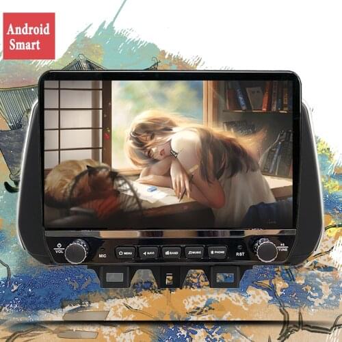 Android 10.0 10.1" Car Radio GPS Navigation For Hyundai Tucson 2018 2019 2020 Head Unit Octa Core 6+128G stereo audio video