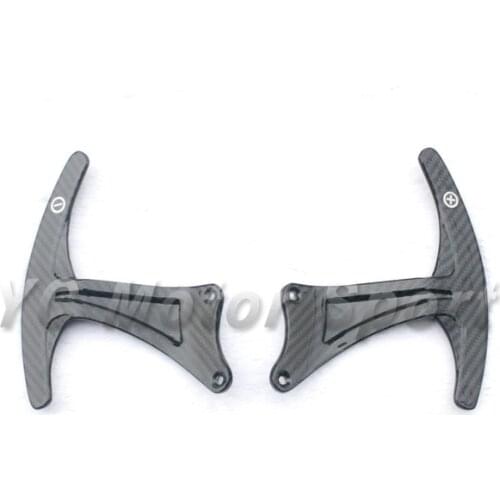 Car Accessories Dry Carbon Fiber Shift Paddle Fit For 2008-2013 Maserati GranTurismo GTS Gran Cabrio Shift Paddles