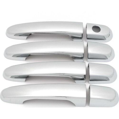Chrome For For Kia Sportage 2005 - 2010 Door Handle Cover Frame Trim Sticker