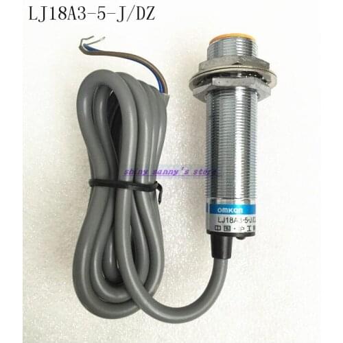 2-5Pcs/Lot LJ18A3-5-J/DZ M18 Two Wire AC NC 5mm Distance Measuring Inductive Proximity Switch Sensor Brand New