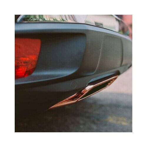 Pink Rear Tail Exhaust Replacement Kit For Peugeot 3008 2017 2018 2019