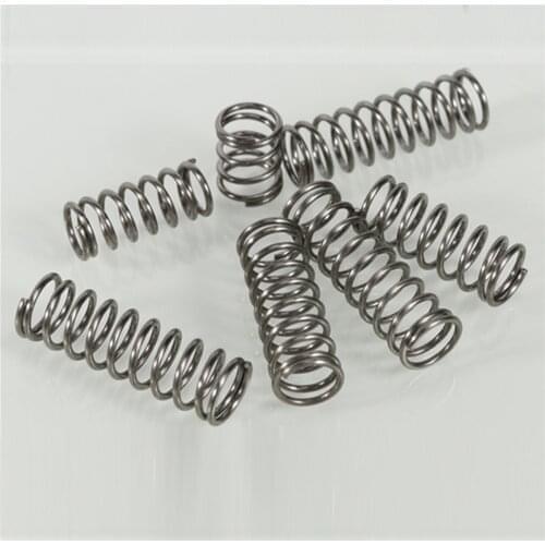 Compression Long Spring, Return Strong, Wire Diameter 1.5mm, Length 300mm, Diameter 16-30mm