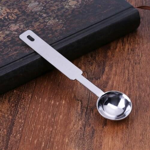 Stainless Steel Spoon For Melting Wax Sealing Seals Anti-hot Wedding Party Invitations Stamp Craft E56C