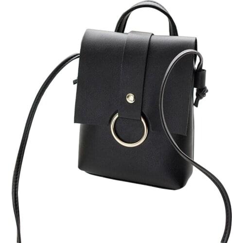 2019 new Women bag fashion spring trend solid color mini Women shoulder bag crossbody bag Preppy Style casual simple handbags