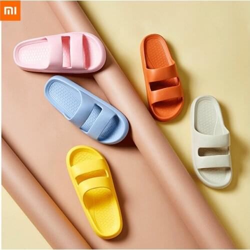 New Xiaomi Youpin Deep ship type two-strap soft elastic slippers that can be worn outside Breathable and comfortable