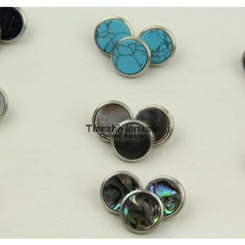 New Trumpet Valve Finger Buttons Repair Parts Set of 9