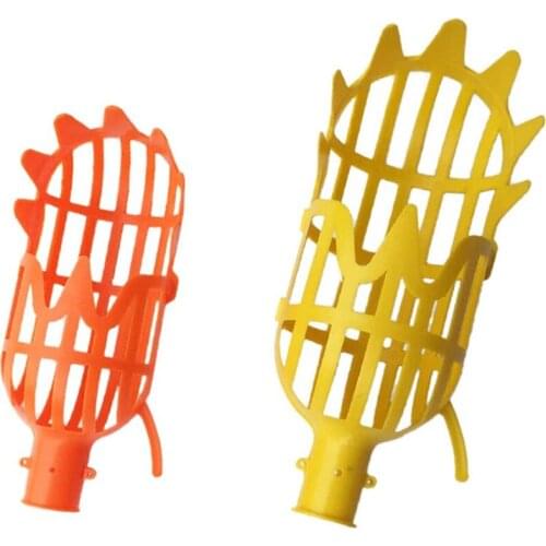 Fruit Picker Plastic Basket Head Picking Toolsi Gardening Fruits Collection Picking Apple Citrus Pear Peach Head Tool