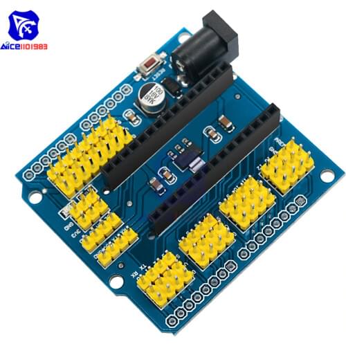 NANO I/O IO Expansion Sensor Shield Module For Arduino UNO R3 Nano V3.0 3.0 Controller Compatible Board I2C PWM Interface 3.3V