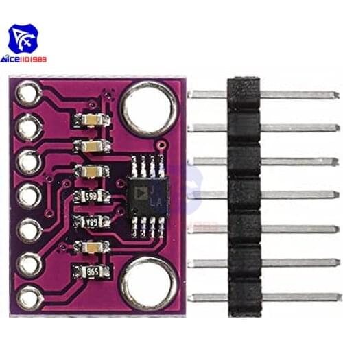 Diymore AD8221AR MSOP Gain Programmable Precision Instrumentation Amplifier Module for Arduino