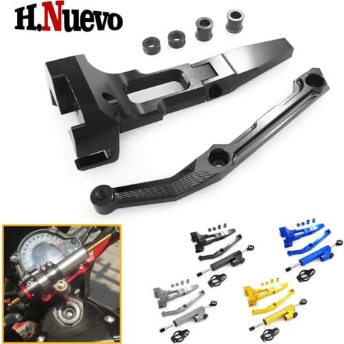 Scooter Steering Stabilizer Damper Bracket Mount Accessories For YAMAHA MT FZ 09 MT09 FZ09 MT-09 FZ-09 2013-2016 2017 2018 2019