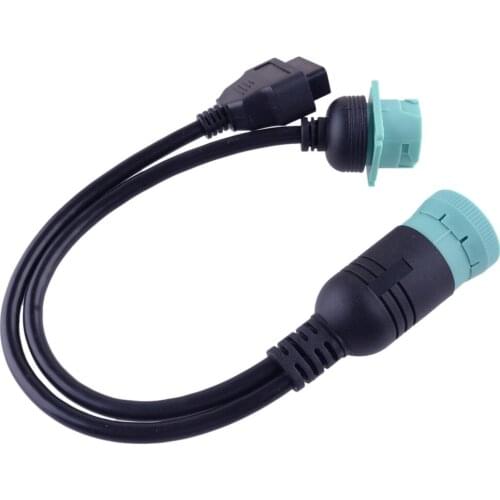 Truck Y Splitter Cable Adapter Connector Car Fit for J1939 9 Pin Male to Female And 16Pin long OBD2