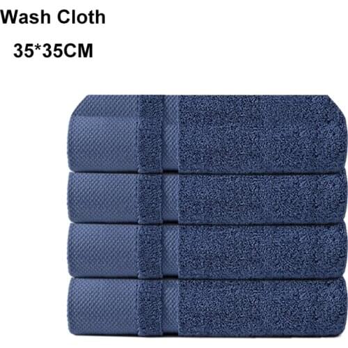 100% Soft Fade-Resistant 4Pcs Hand Towel Set Cotton Hand Towels Premium Set for Bathroom High Water Absorption