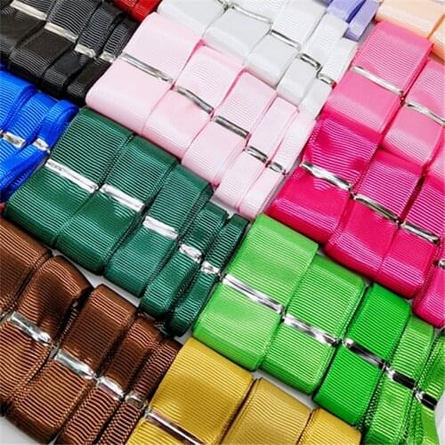 5yards/lot) 6/10/15/20/25mm 5size mix Grosgrain Ribbon Wholesale gift wrap Christmas decoration ribbons