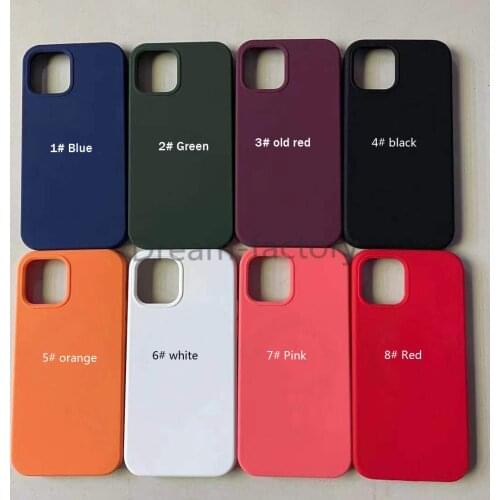 50PCS Magsafe Leather Silicone Shockproof Case Cover for iPhone 12 Mini 12 Pro Max free DHL