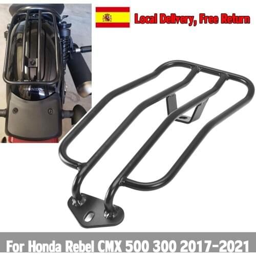 Motorcycle Accessories Rear Top Case Carrier Luggage Rack For Honda Rebel 300 CMX 500 300 2017 2018 2019 2020 2021 CMX500 CMX300